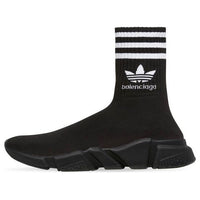 (WMNS) Balenciaga x adidas originals Speed 1.0 Sneakers 'Black' 717589WBDV11009