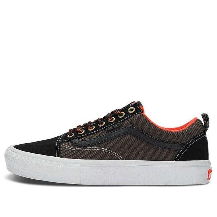 Vans Old Skool x Spitfire Skate Shoes 'Black Red Flame' VN0A5FCBBFM