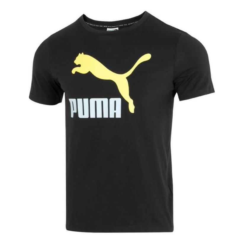 PUMA Classics Logo T-shirt 'Black' 621980-74