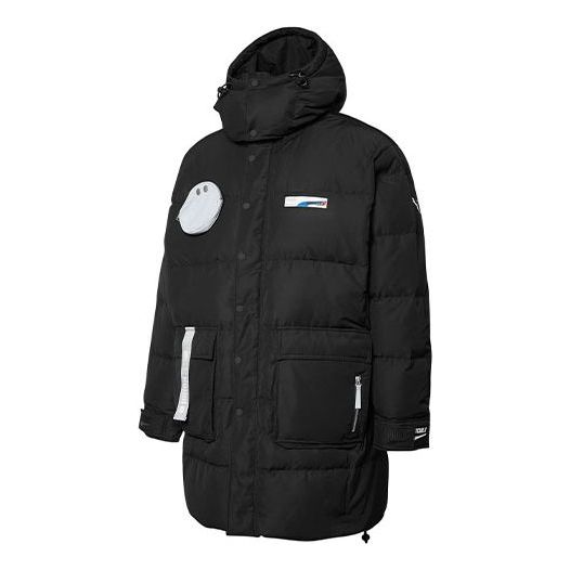 PUMA X Roaringwild Long Down Jacket 'Black' 532588-01
