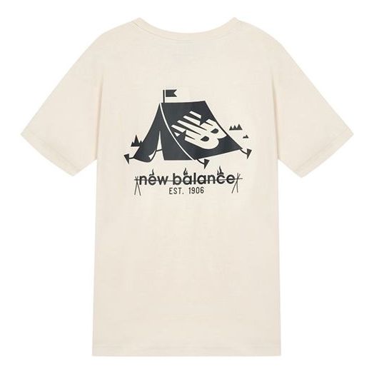 New Balance Safari Tee 'Cream White' AMT12356-PLW