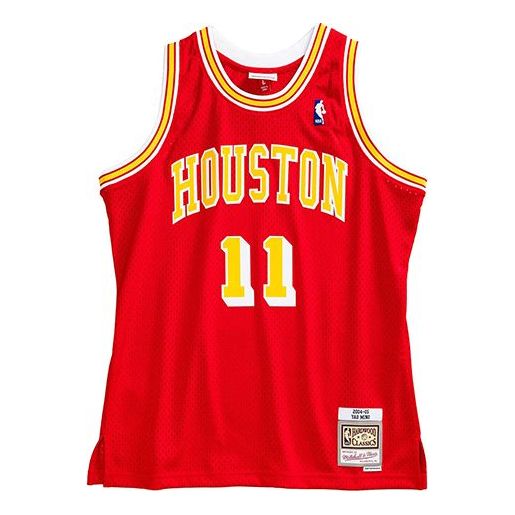 Mitchell & Ness NBA Houston Rockets Yao Ming #11 04-05 Swingman Jersey SMJYSB19041-HROSCAR04YMI