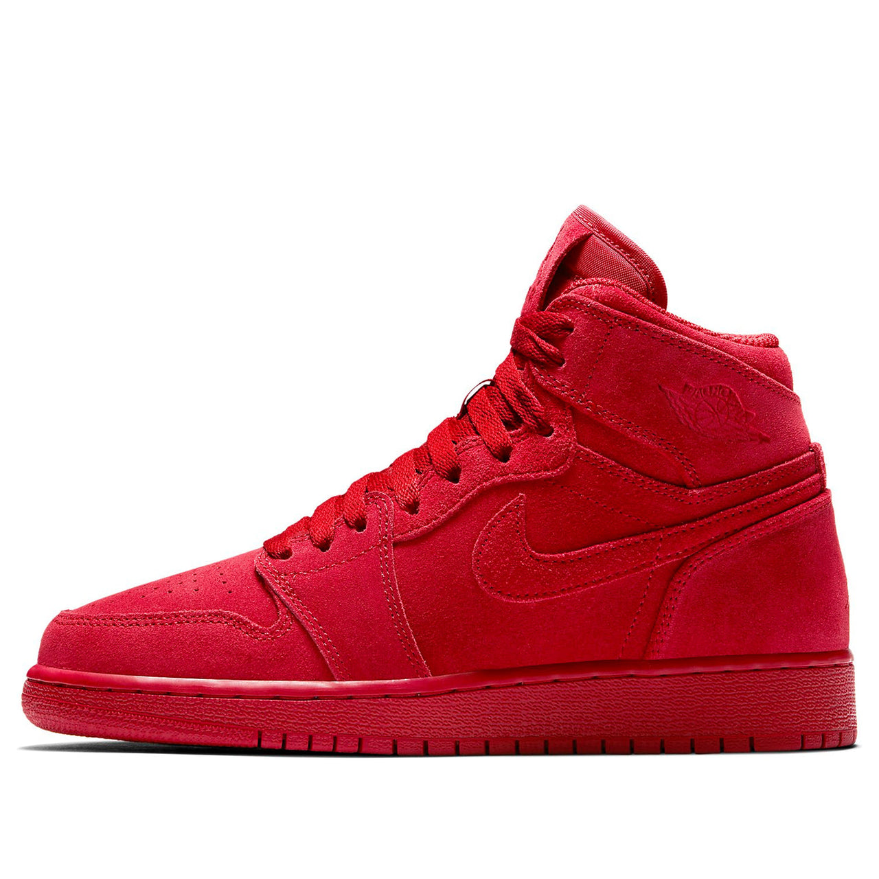 (GS) Air Jordan 1 Retro High 'Red Suede' 705300-603