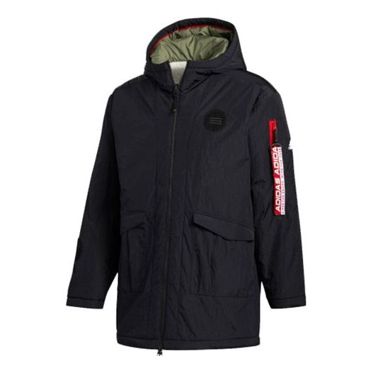 adidas CNY Jkt JC Hoodie Jacket For Men Black FU6226