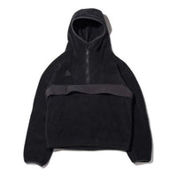 (WMNS) Nike ACG Half Zipper Fleece Pullover 'Black Anthracite' CU4115-010