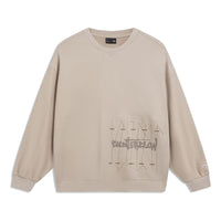 Li-Ning Counterflow Graphic Sweatshirt 'Light Brown' AWDT571-2