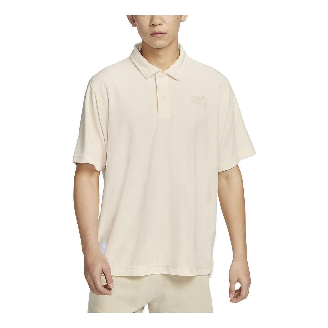 Nike Sportswear Logo Polo Shirt 'Beige' FN0465-118