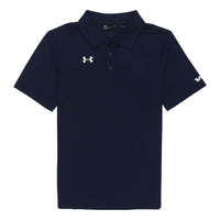 Men's Under Armour Casual Sports lapel Training Breathable Short Sleeve Polo Shirt Blue 21500537-408