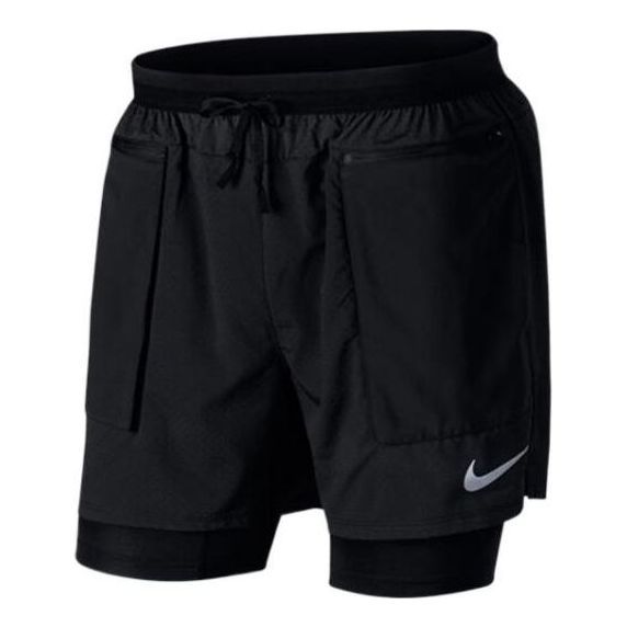 Nike pine straight tube shorts 'Black' 928459-010