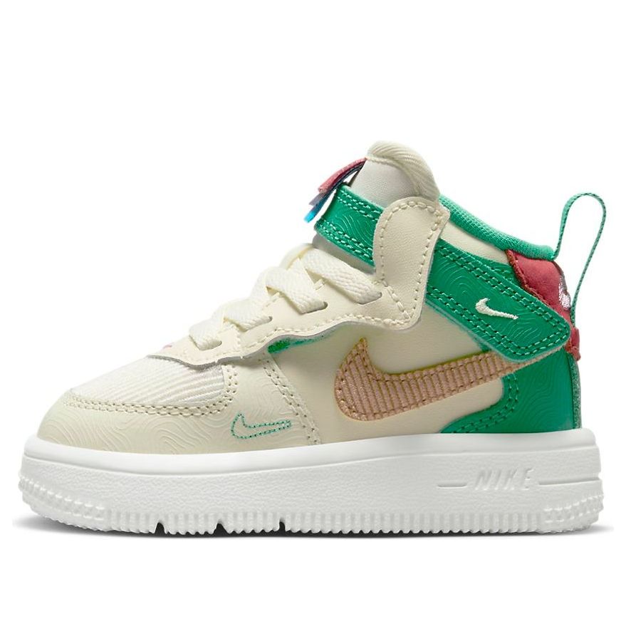 (TD) Nike Air Force 1 Mid EasyOn SE 'Coconut Milk Stadium Green' FQ3693-100