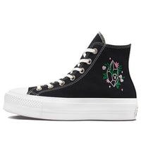 (WMNS) Converse Chuck Taylor All Star Lift 'Black White' A03739C