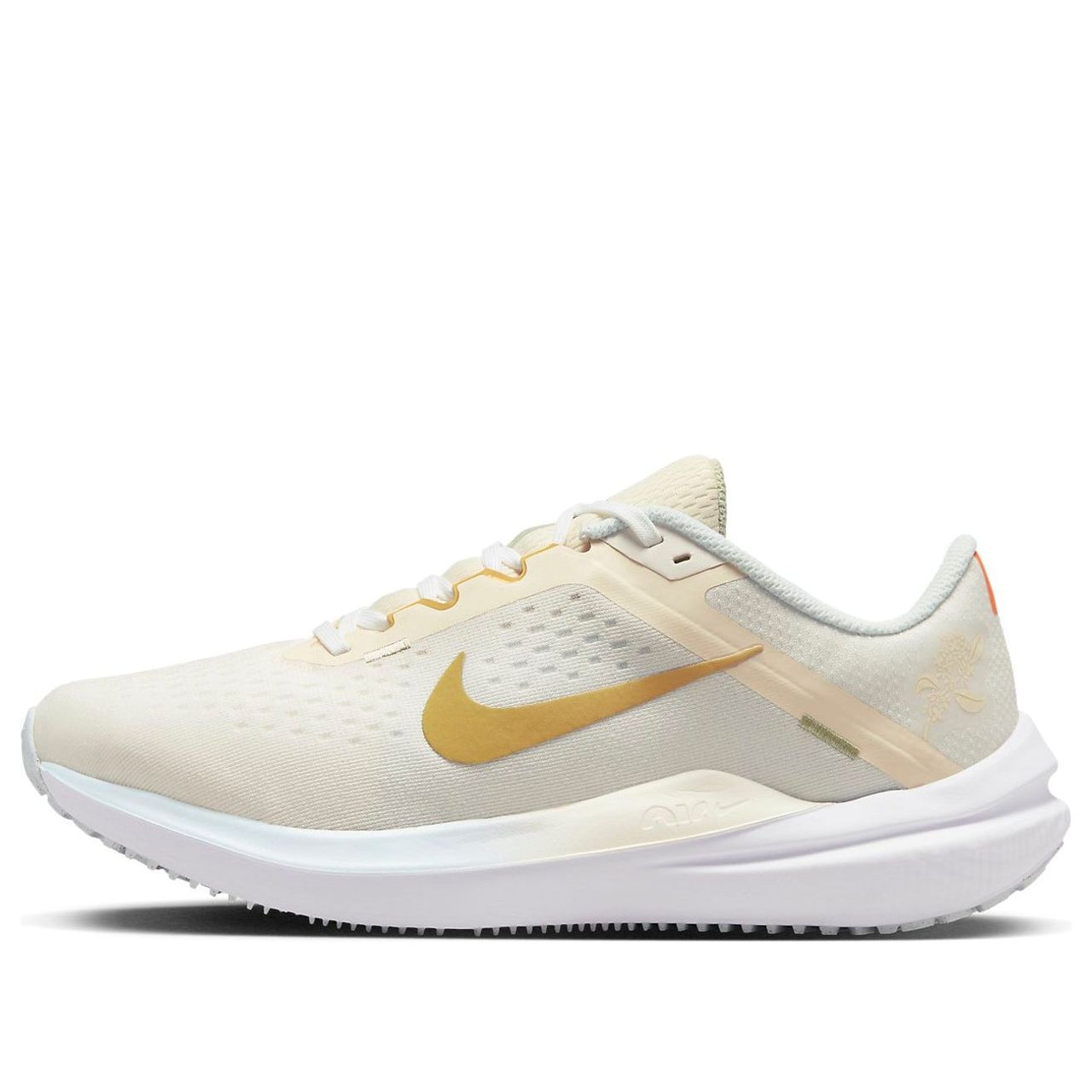 (WMNS) Nike Air Zoom Winflo 10 Running Shoes 'White Sail Buff Gold' FV3636-171