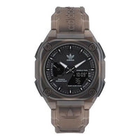 adidas Gray Resin Strap Watch 'Brown Black' AOST230592I