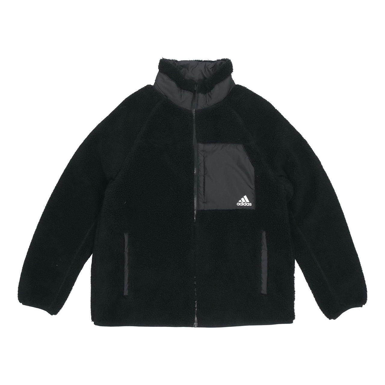 adidas Sherpa Reversible Jacket Asia Sizing 'Black' H20784