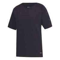 (WMNS) adidas neo SS TEE Sports Short Sleeve Black FN6558