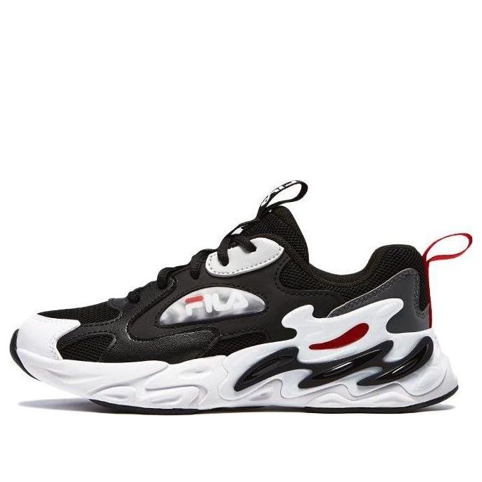 (GS) FILA Retro Shoes 'Black White' K15B321104FBW