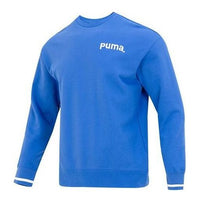 PUMA Team Crew Tr Logo Sweater 'Blue' 620614-92