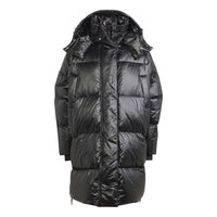(WMNS) adidas Puffed Long Jacket 'Black' IR7119