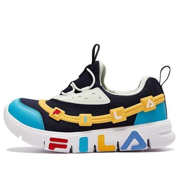 (PS) FILA GGUMI Sneakers 'Black Blue Yellow' K14B332465PPC