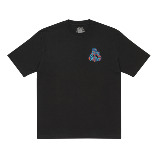 Palace FW21 Ultimo B-sans T-shirt Black Logo T-Shirt 'Black' P21TS002