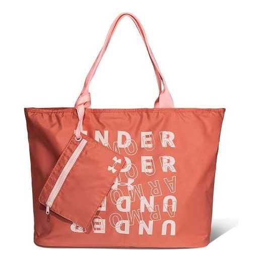 (WMNS) Under Armour Big Wordmark 2.0 Tote Bag 'Orange' 1292112-873