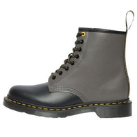 Dr. Martens 1460 Smooth Clash Leather Lace Up Boots 'Grey Black' 27538001