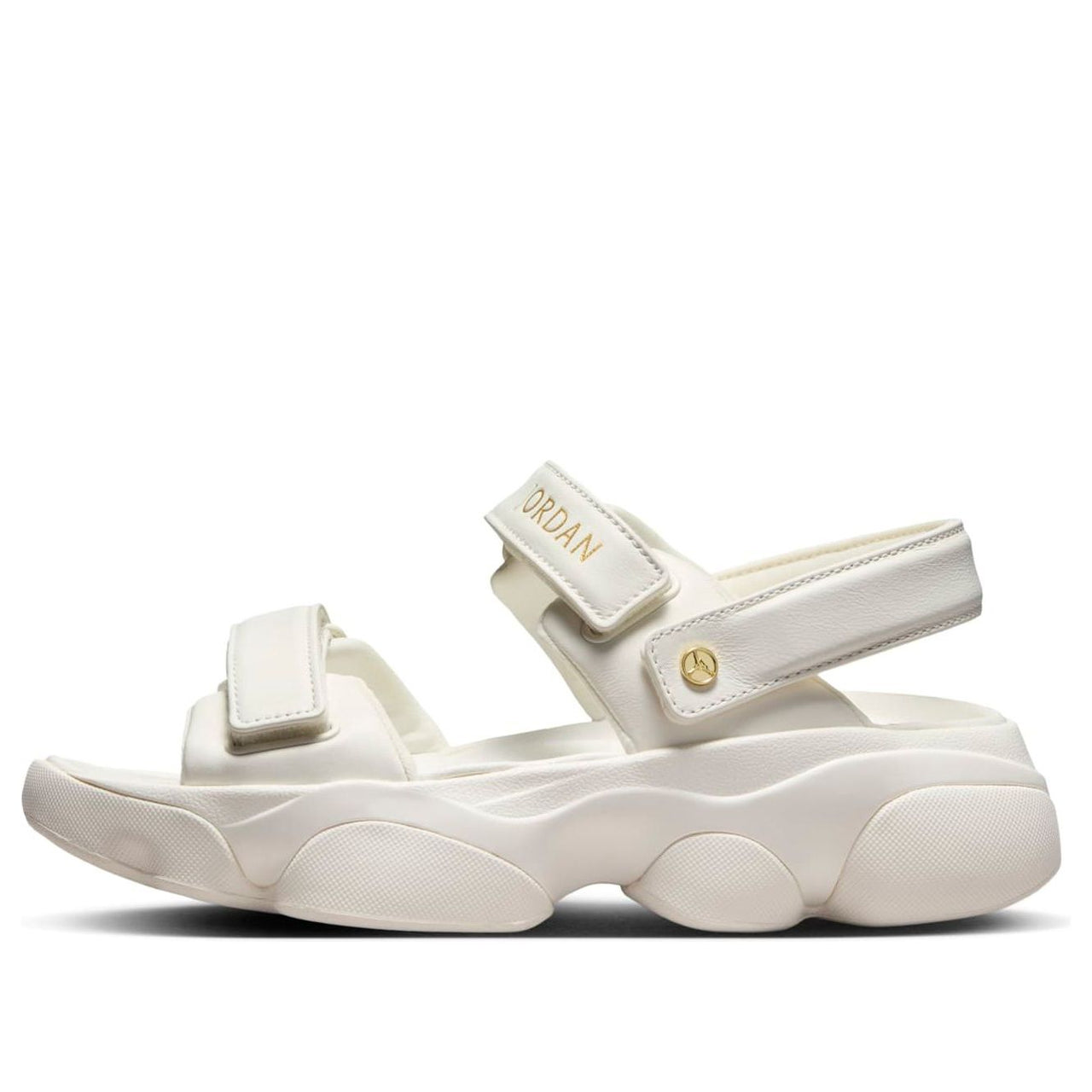 (WMNS) Air Jordan Deja Sandal 'Sail Metallic Gold' FN5036-100