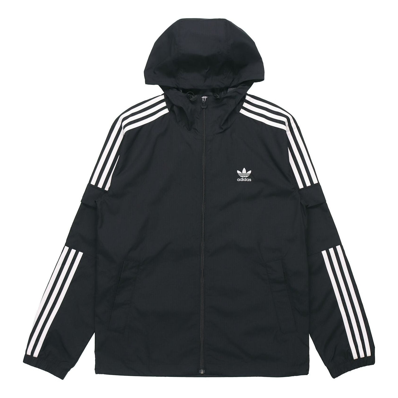 adidas originals 3-stripes Wb Fz Hoodie Jacket For Men Black GN3475