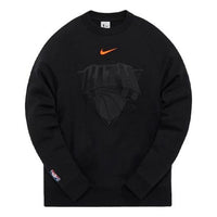 KITH x Nike New York Knicks Fleece Crewneck 'Black' CZ5611-010