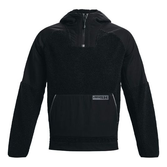 Under Armour Mission Boucle Anorak Hoodie 'Black' 1366094-001