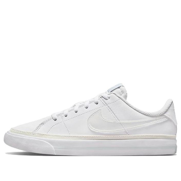 (GS) Nike Court Legacy 'White Yellow' DA5380-114