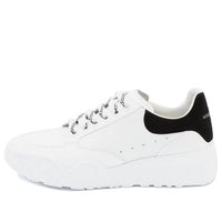 (WMNS) Alexander McQueen Court Trainer 'White Black' 633915WHZ969061