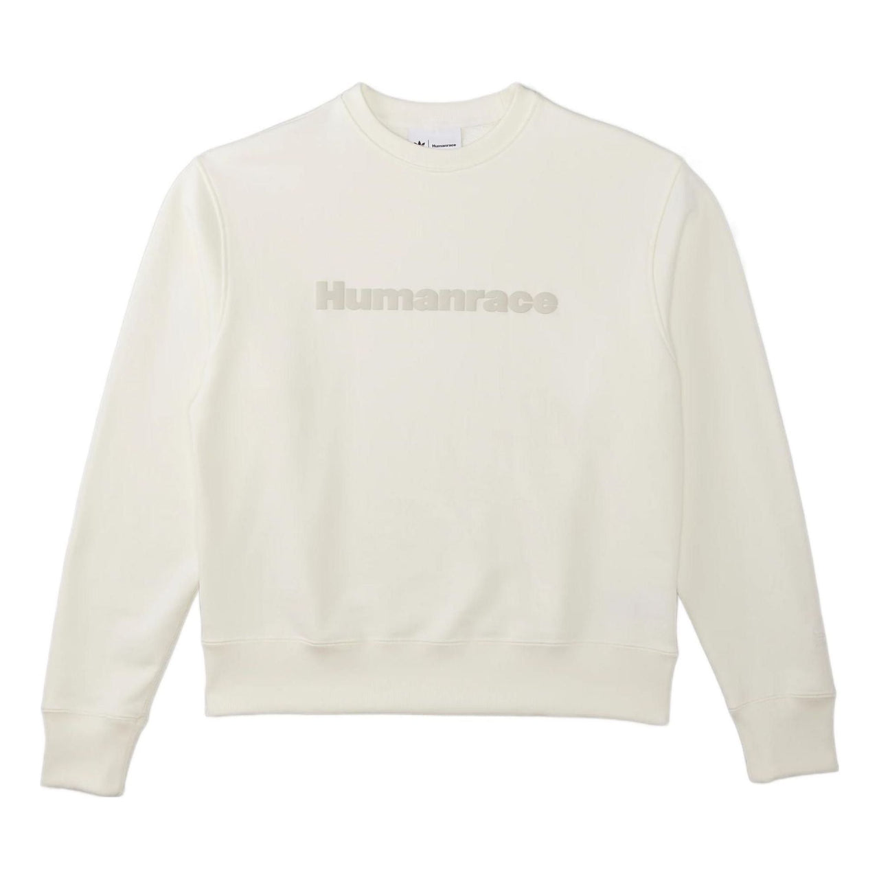 adidas x Pharrell Humanrace Logo Sweatshirt 'White' HK6695