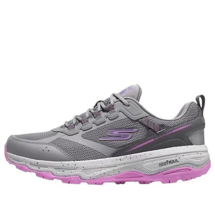(WMNS) Skechers Go Run Trail Altitude 'Grey Purple' 128221C-GYPK