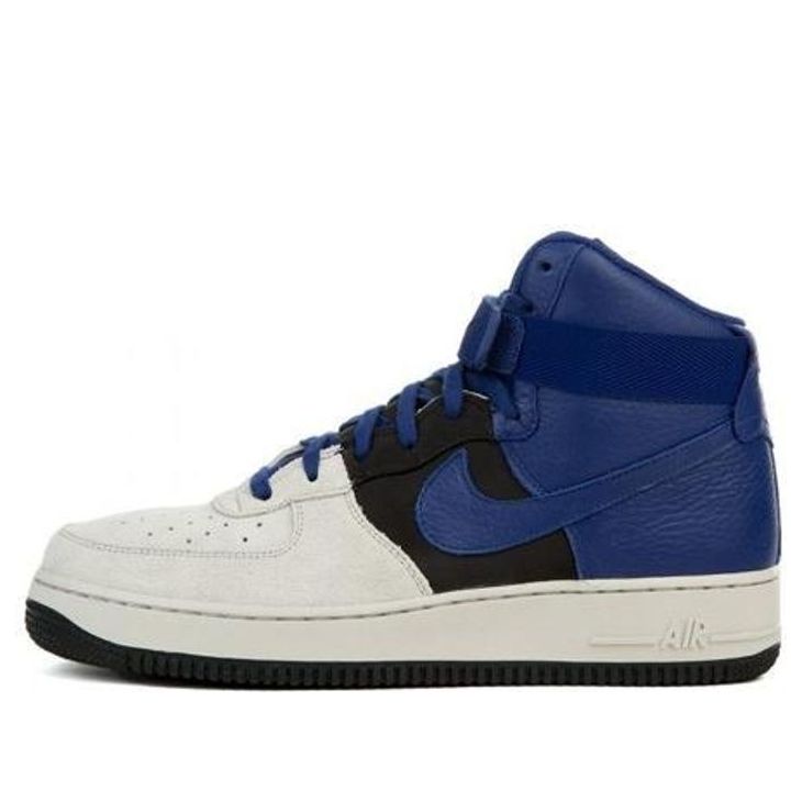 Nike Air Force 1 High '07 LV8 'Platinum Deep Royal Blue' 806403-009