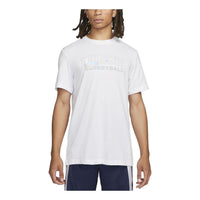 Nike Basketball Dri-FIT Swoosh T-Shirt 'White' DR7642-100
