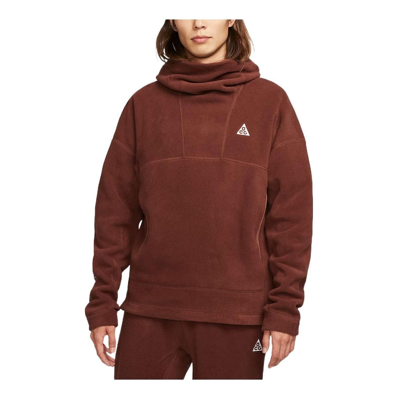 Nike ACG fleece hooded jacket 'Brown' DQ5780-217