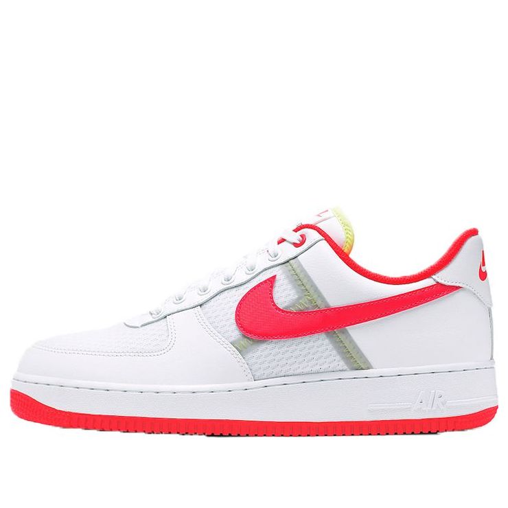 Nike Air Force 1 Low 'Transparent White Crimson' CI0060-102