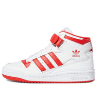 (GS) adidas Forum Mid J 'White Vivid Red' GY8363