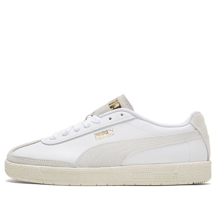 (WMNS) PUMA Oslo-City Woven Beige/White 374549-01
