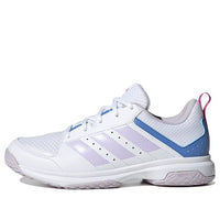 (WMNS) adidas Ligra 7 Indoor Shoes 'Cloud White / Blue Fusion' HQ3517