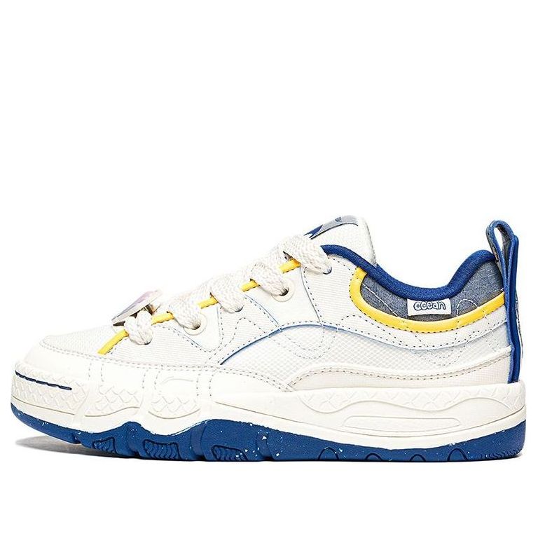 (WMNS) Li-Ning CF Yu 3.0 'White Blue Yellow' AGLT198-1