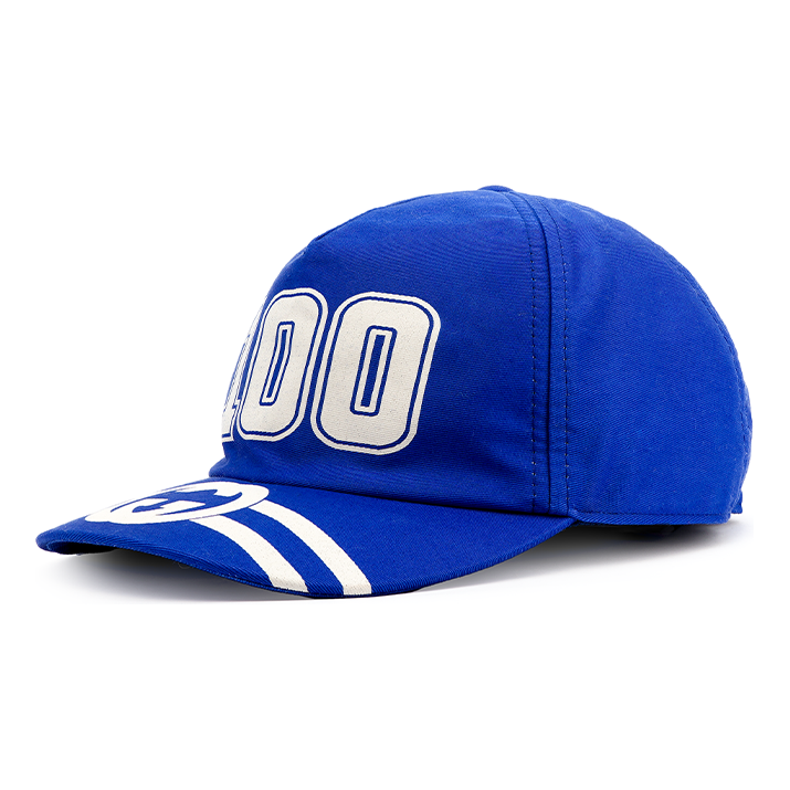 Gucci 100 Baseball Velcro Strap Cap 'Blue' 6730814HAKR4368