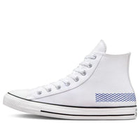 Converse Chuck Taylor All Star High Top Retro Sports Skateboarding Shoes White Blue A00779C