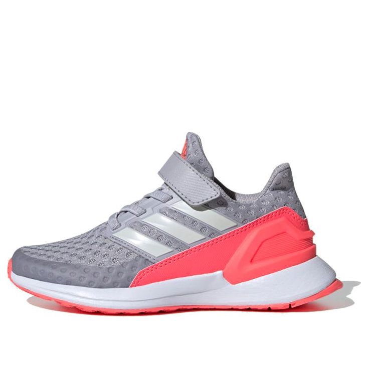 (GS) adidas Rapidarun Grey/Pink FV4034