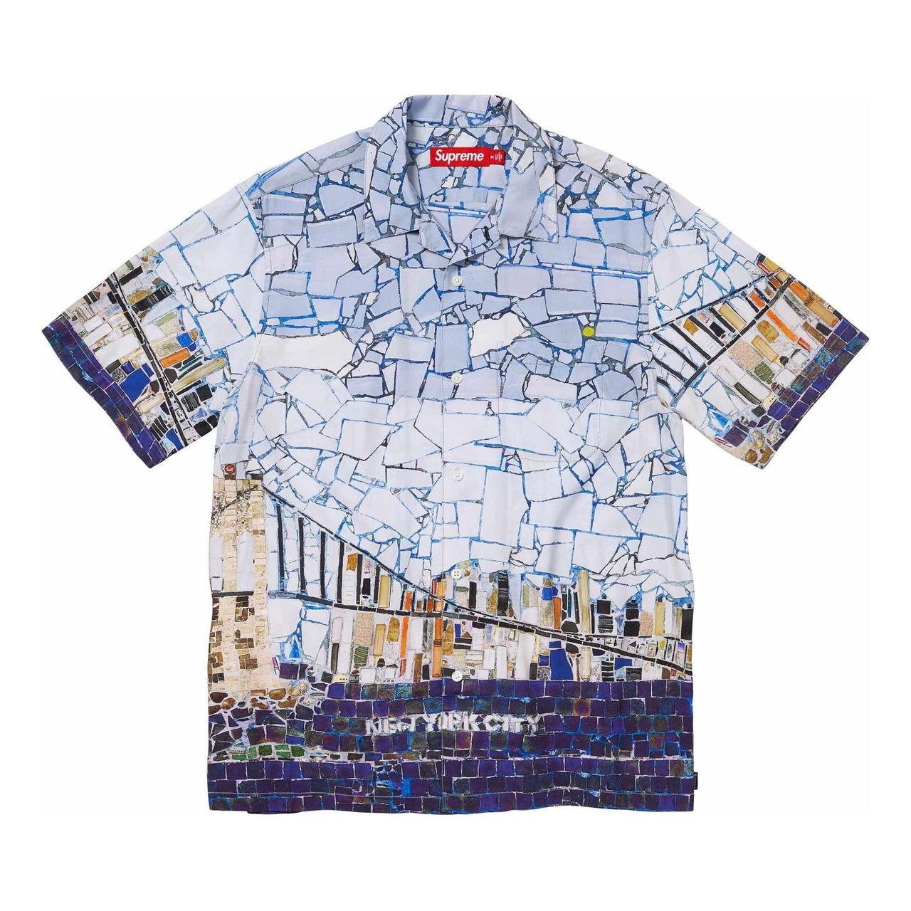 Supreme Mosaic S/S Shirt 'Multi-Color' SUP-SS24-175