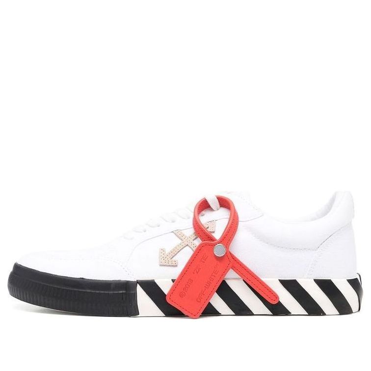 Off-White Vulc Sneaker 'White Black Red' OMIA085S23FAB0010117