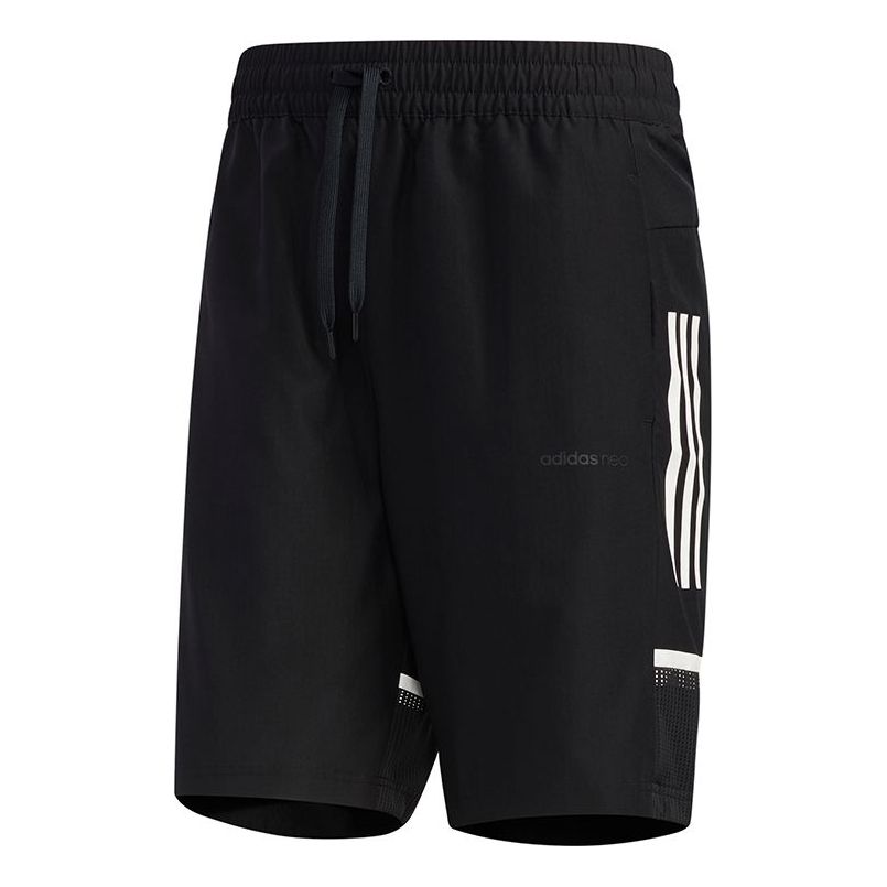 adidas neo M CS WVN SHORT Casual Sports Shorts Black GP2473