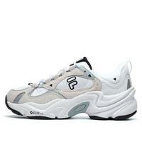 (WMNS) FILA FUSION Classic Daddys Shoes 'White Beige' T12W141105F-WH