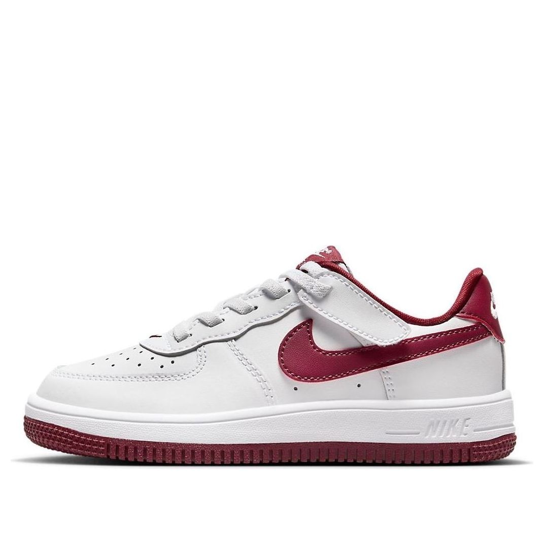 (PS) Nike Force 1 Low EasyOn 'White Team Red' FN0237-105